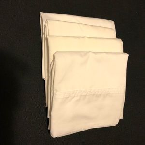 JCP Pillow cases - four white